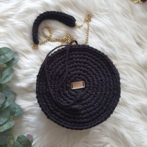 torebka na szydełku pączek